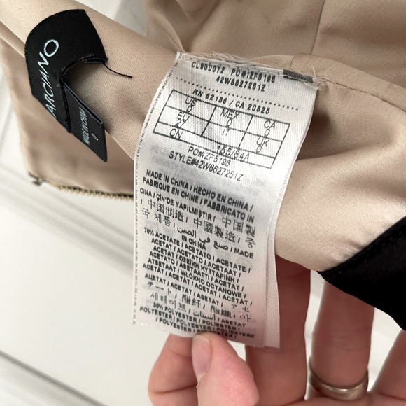 Marciano crème crop top - Picture 6 of 6